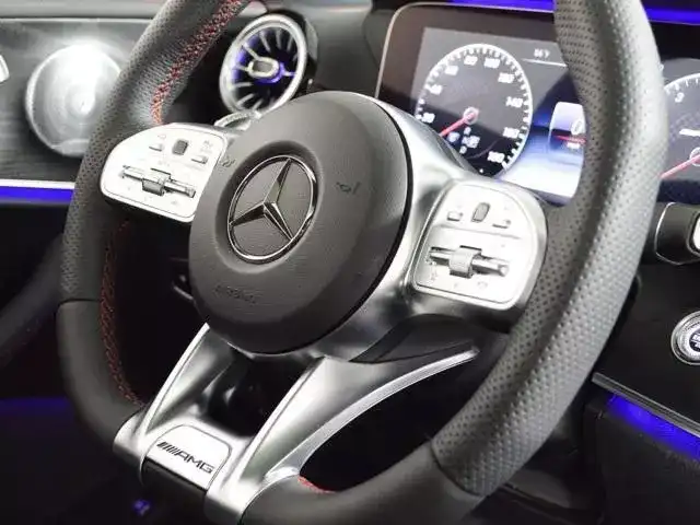 Mercedes Benz E53 AMG steering wheel